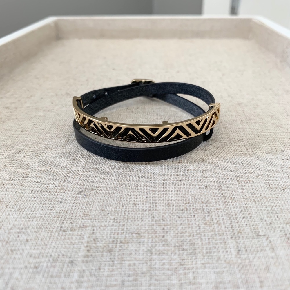 Stella & Dot Ally Gold wrap bracelet - Picture 3 of 7